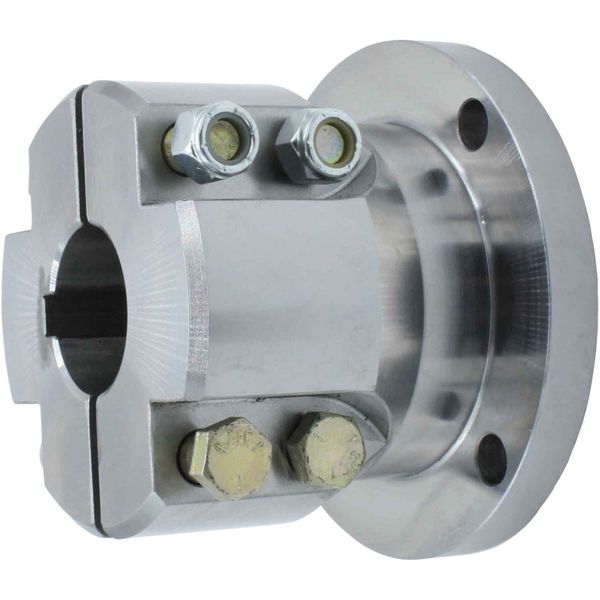 R&D 5" Split Half Coupling BorgWarner-PRM-ZDF 1-1/2" Bore - PROTEUS MARINE STORE