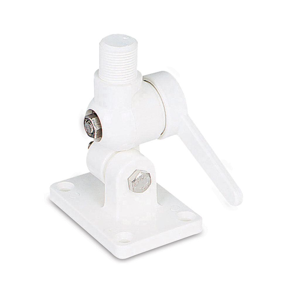 Shakespeare 4186 Solid Nylon 4 Way Ratchet Mount - PROTEUS MARINE STORE