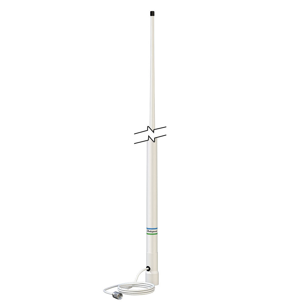 Shakespeare Heavy Duty Fibreglass 3dB VHF Antenna - 1.2m - PROTEUS MARINE STORE