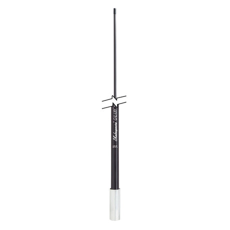 Shakespeare Galaxy Black Fibreglass 6dB VHF Antenna - 2.4m - PROTEUS MARINE STORE