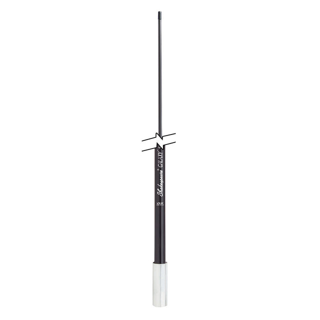 Shakespeare Galaxy Black Fibreglass 6dB VHF Antenna - 2.4m - PROTEUS MARINE STORE