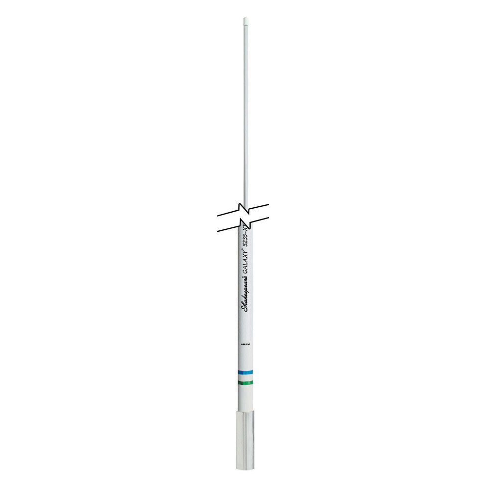 Shakespeare Fibreglass Galaxy AM/FM Antenna - 2.4m - PROTEUS MARINE STORE