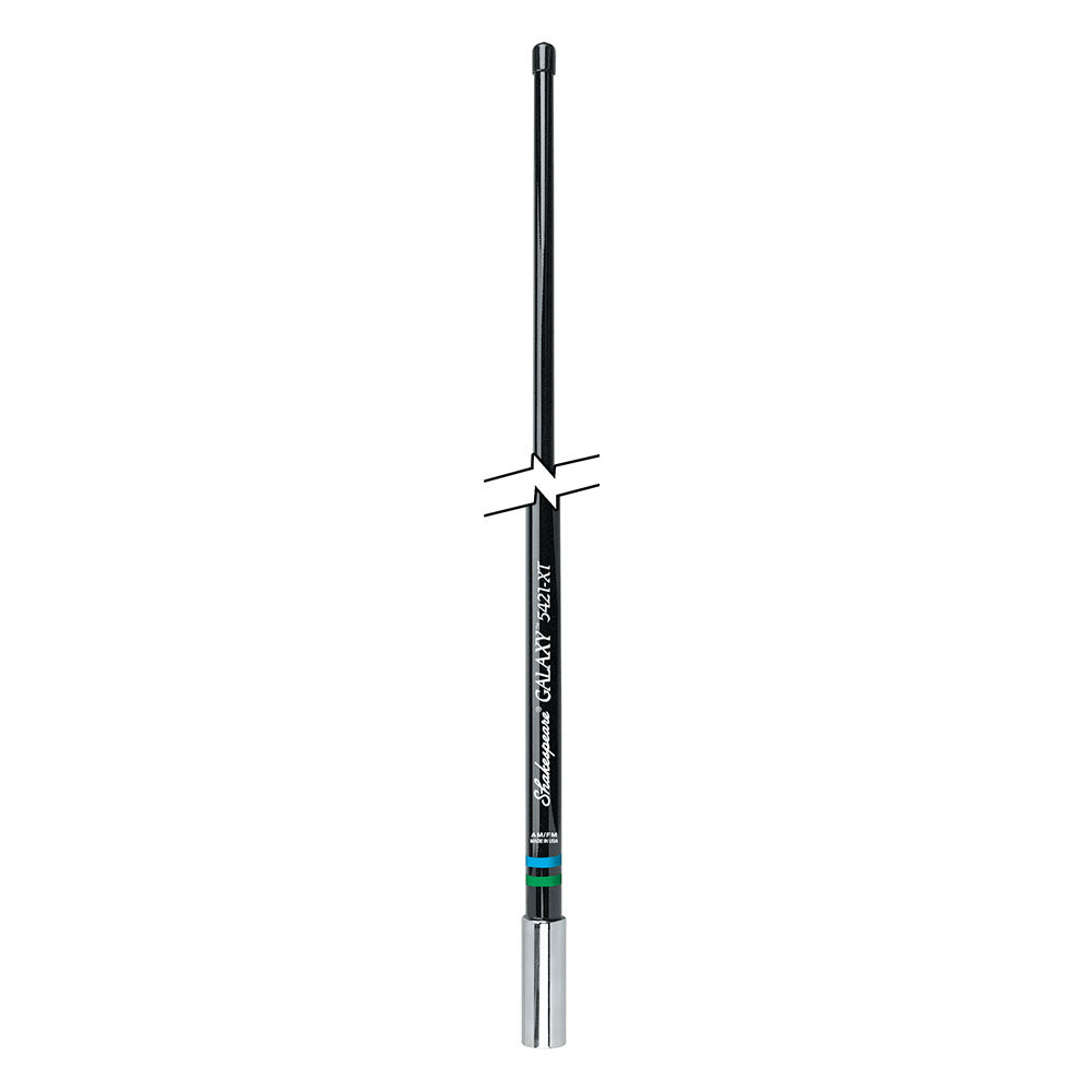 Shakespeare Black Little Giant AM/FM Antenna - 1.2m - PROTEUS MARINE STORE