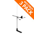 Shakespeare V-Tronix Hawk S-Steel VHF Whip Antenna - 0.9m (3 Pack) - PROTEUS MARINE STORE