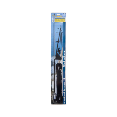 Shakespeare V-Tronix Hawk Stainless Steel VHF Whip Antenna - 0.9m - PROTEUS MARINE STORE