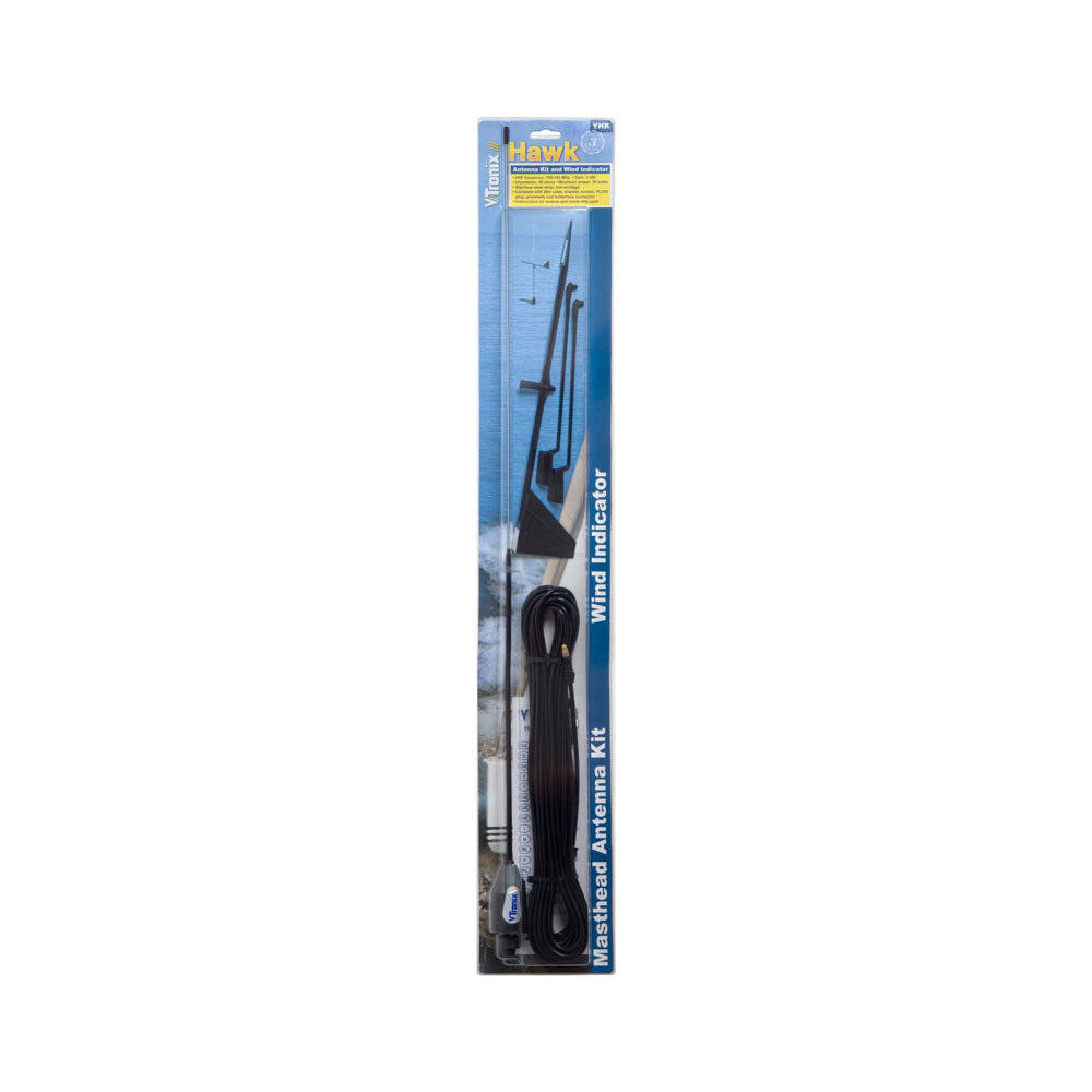 Shakespeare V-Tronix Hawk S-Steel VHF Whip Antenna - 0.9m (3 Pack) - PROTEUS MARINE STORE