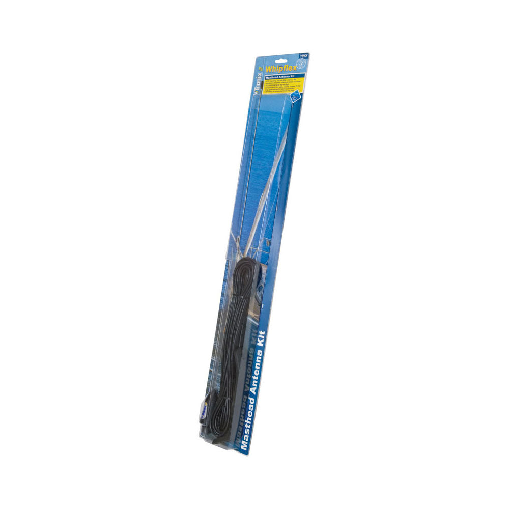 Shakespeare Whipflex S-Steel Helical VHF Whip Ant - 0.9m (Pack of 3) - PROTEUS MARINE STORE