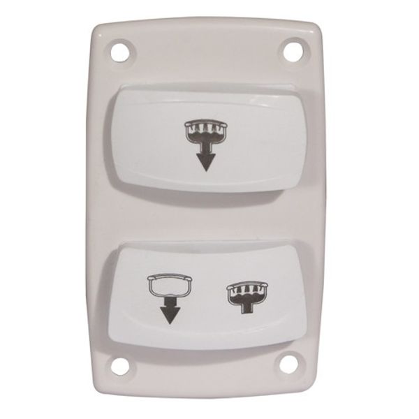 Ocean Toilet Control Panel Silent Rocker Switches - PROTEUS MARINE STORE