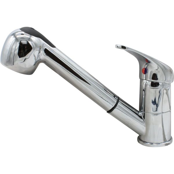 Trem Monobloc Sink Shower Mixer + Hose- Chrome - PROTEUS MARINE STORE