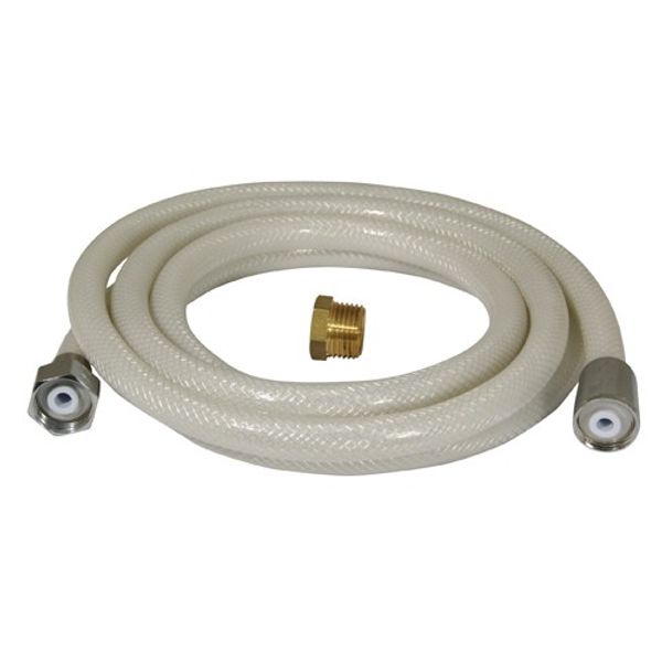 Trem White Shower Hose 1/2" C x 3/8" BSP Female 2.5m - PROTEUS MARINE STORE