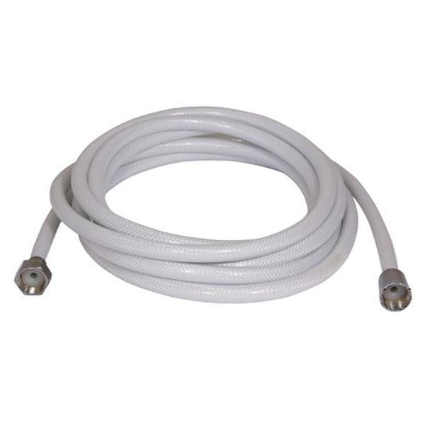 Can Shower Hose 1/2" C x 1/2" BSP Female 5m White - PROTEUS MARINE STORE