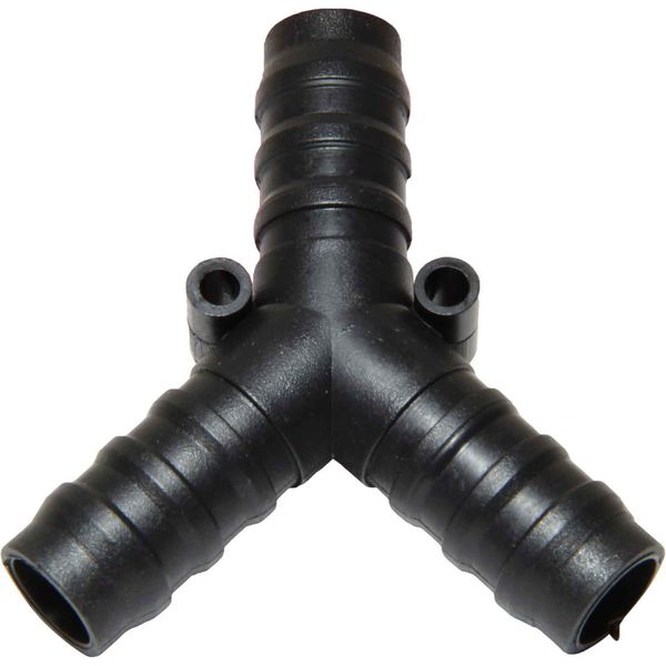 AG Plastic Y Connector 1/2" Hose Packaged - PROTEUS MARINE STORE