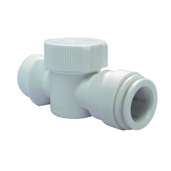 JG Speedfit 15mm x 3/4" BSP Hot and Cold Tap/ Valve - PROTEUS MARINE STORE