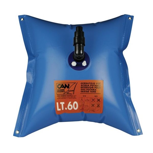 Can 73 x 103cm Flexible Fresh Water Tank 120L Rectangle - PROTEUS MARINE STORE