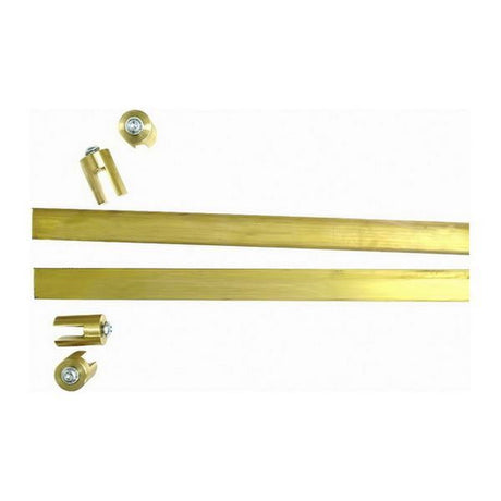 AG Brass Hatch Runner Kit - Flat - PROTEUS MARINE STORE