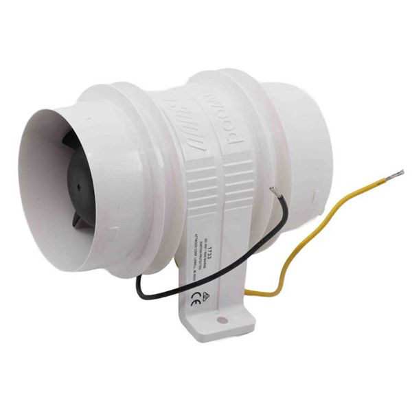 Attwood 3" Water Resistant Inline Blower 12V - PROTEUS MARINE STORE