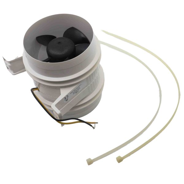 Attwood 4" Water Resistant Inline Blower MK2 12V - PROTEUS MARINE STORE