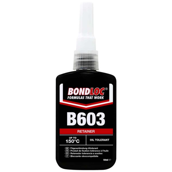 Bondloc B603 Oil Tolerant Retainer Compound (Green / 50ml) - PROTEUS MARINE STORE