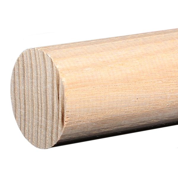 AG Wooden Ash Canal Boat Barge Pole (3.5m x 45mm OD) - PROTEUS MARINE STORE