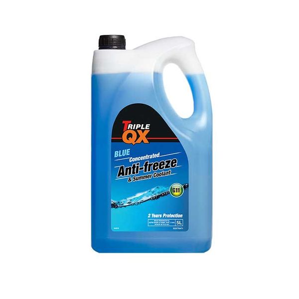 Triple QX Blue Antifreeze / Coolant 5 Litre - PROTEUS MARINE STORE