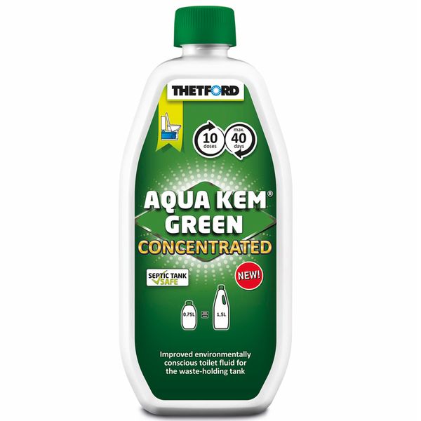 Thetford Aqua Kem Green Concentrate (750ml) - PROTEUS MARINE STORE