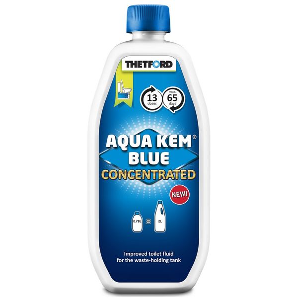 Thetford Aquakem Blue Concentrated 0.78L - PROTEUS MARINE STORE