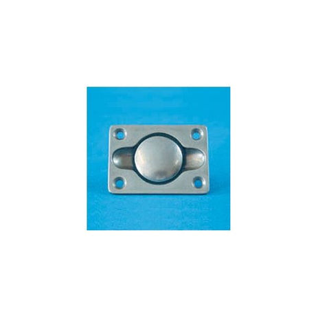 AG Lifting Ring Flush Chrome 65 x 48mm - PROTEUS MARINE STORE