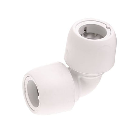Hep2O HD5/22 22mm Elbow White - PROTEUS MARINE STORE
