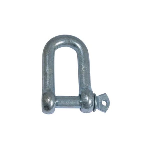 AG Galvanised D Shackle 12mm (1/2") (Each) - PROTEUS MARINE STORE