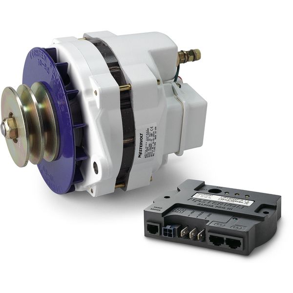 Mastervolt Alpha 24/75 III Alternator with 3-Stage Charge Regulator - PROTEUS MARINE STORE