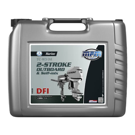 MPM Marine TC-W3 2-Stroke Outboard & Self-Mix Oil Di 20 Litre - PROTEUS MARINE STORE