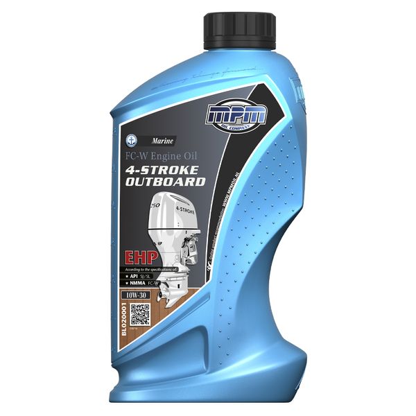 MPM Marine FC-W 4-Stroke Outboard Oil Epp 10W-30 1 Litre - PROTEUS MARINE STORE
