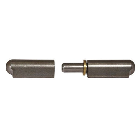 AG Weld On Steel Hinge 2 Part 100mm x 16mm Diameter (Each) - PROTEUS MARINE STORE