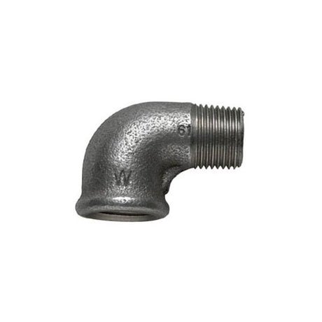 AG Black Iron 90 Degree Elbow 2" BSP Male to Female - PROTEUS MARINE STORE