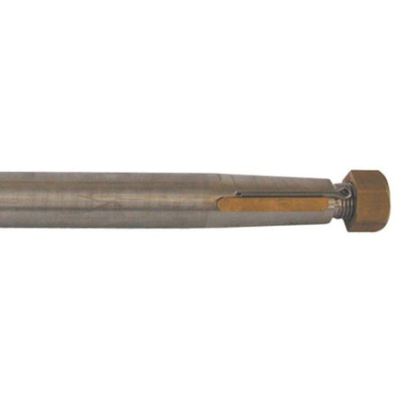 AG Propeller Shaft SS 1-1/2" x 36" with Nut and Key - PROTEUS MARINE STORE