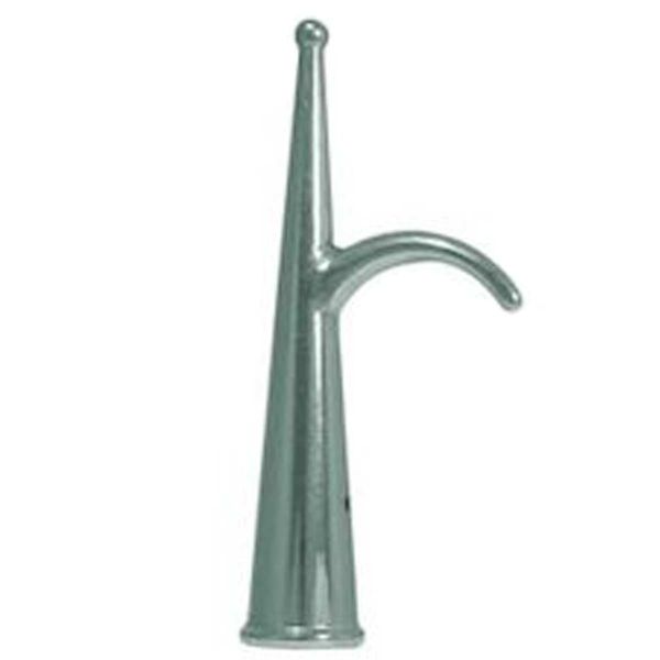 AG Boat Hook Single Chrome (170mm L / 28mm ID) - PROTEUS MARINE STORE