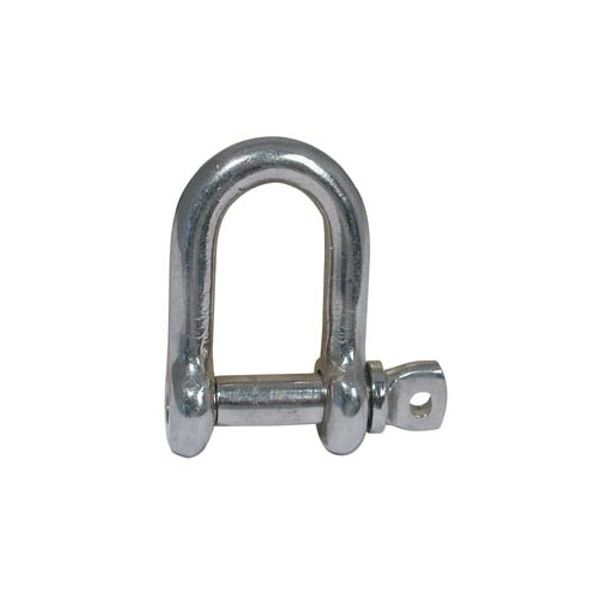 AG Stainless Steel D Shackle 4mm - PROTEUS MARINE STORE