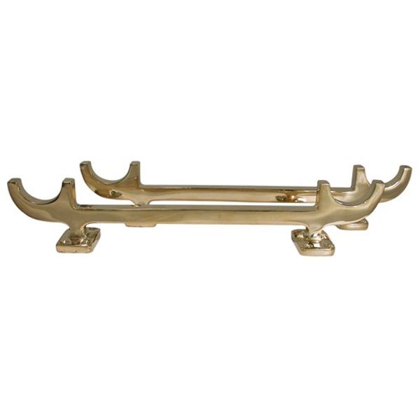 AG Heavy Brass Pole & Plank Holder (Pair) - PROTEUS MARINE STORE