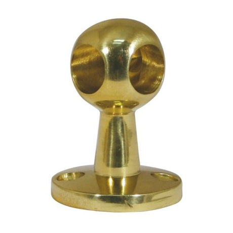 AG Gallery Post Corner 3/8" Brass 1-1/4" - PROTEUS MARINE STORE
