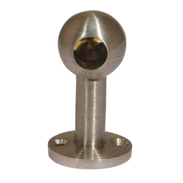 AG Gallery Post End Stop Satin Chrome 3/8" x 1-3/4" - PROTEUS MARINE STORE