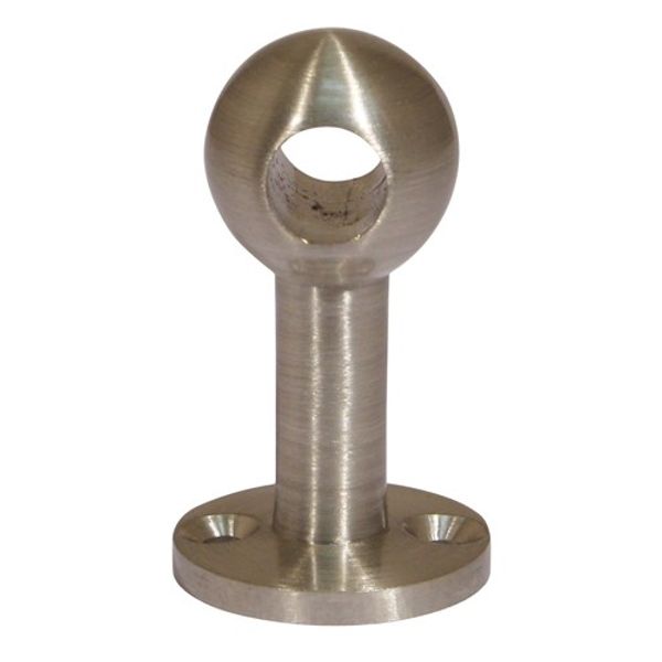AG Gallery Post Through Satin Chrome 3/8" x 1-3/4" - PROTEUS MARINE STORE