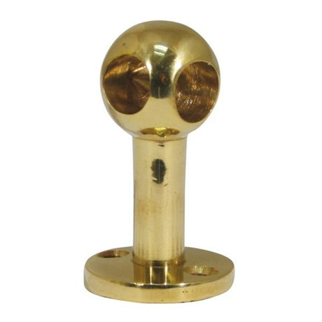 AG Gallery Post Corner 3/8" Brass 1-3/4" Tall - PROTEUS MARINE STORE