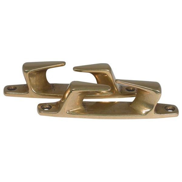 AG Fairleads Standard Brass 110mm Long (Pair) - PROTEUS MARINE STORE