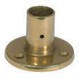 AG Flagpole Socket Brass 65 x 22mm ID Vertical - PROTEUS MARINE STORE