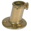 AG Flagpole Socket Brass 52 x 20mm ID 10 Degree - PROTEUS MARINE STORE