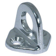 AG Fender Eye Plate Chrome (32 x 33 x 27mm) - PROTEUS MARINE STORE