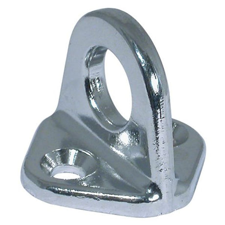 AG Fender Eye Plate Chrome (32 x 33 x 27mm) - PROTEUS MARINE STORE