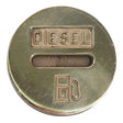 AG Filler Cap Brass Diesel 38mm (1-1/2") - PROTEUS MARINE STORE