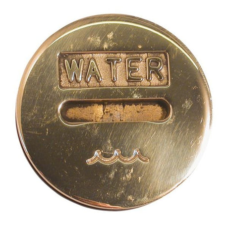 AG Filler Cap Brass Water 38mm (1-1/2") - PROTEUS MARINE STORE