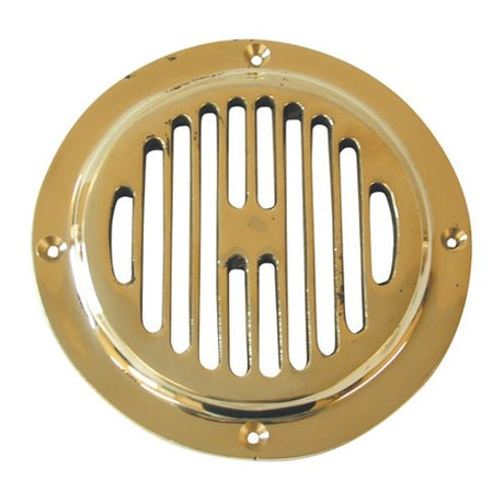 AG Internal Cast Brass Grill 150mm OD - PROTEUS MARINE STORE